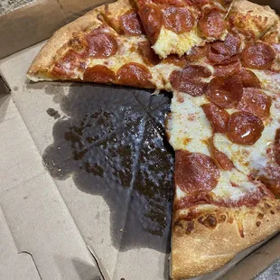 Greasy Pizza. Ugh!!!!