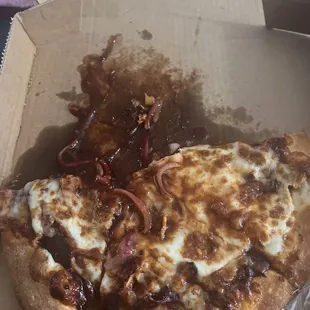BBQ pizza