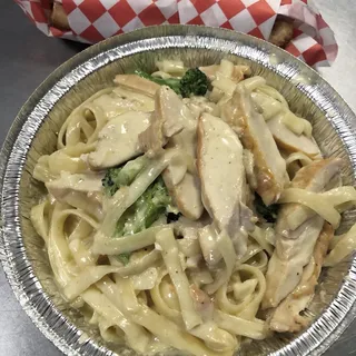 2. Chicken Fettuccine Alfredo