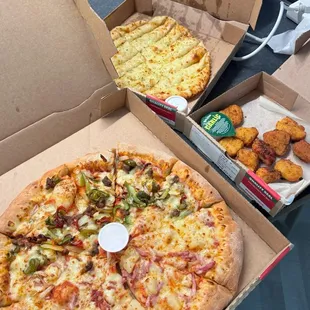 food, pizza