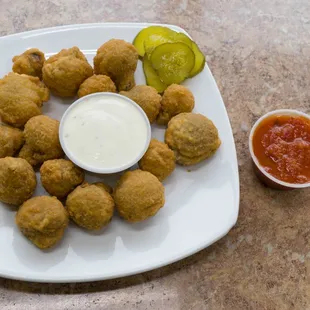 FRIED MUSHROOMS.