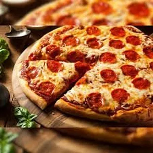 pizza, food