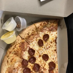 Jumbo Pepperoni Pizza Slice