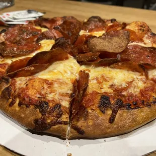 Don't know where they get their pepperoni, but it ain't mundane.