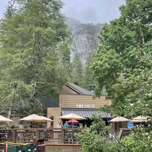 View of the Pizza Deck; no pictures of our amazing pizza - we devoured it too fast!