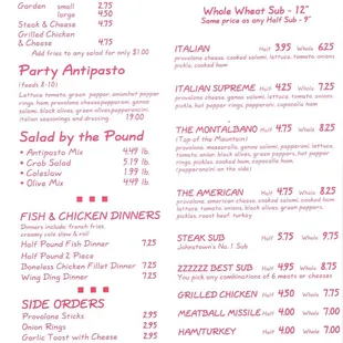 Menu pg 2