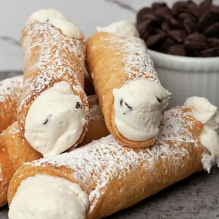 food, dough desserts, donuts