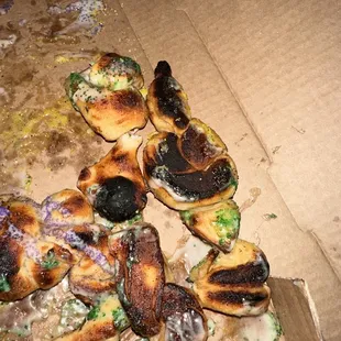 Burnt King Cake knots