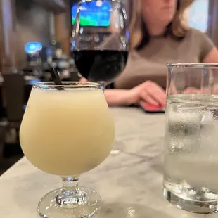 Frozen limoncello - delicious! Not too sweet and STRONG