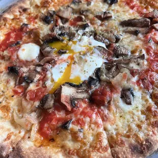 Mushroom Pizza