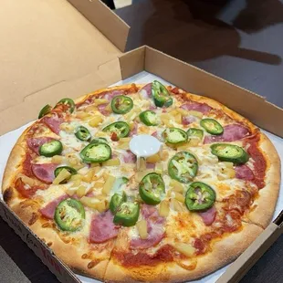 Hawaiian pizza