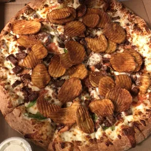 Steak Ranchero Pizza