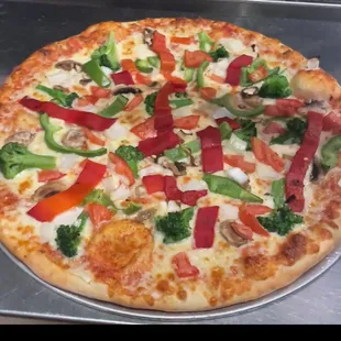 pizza, food