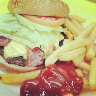 Express Bacon Cheeseburger !!