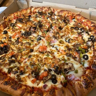 I think this was a veggie pizza
