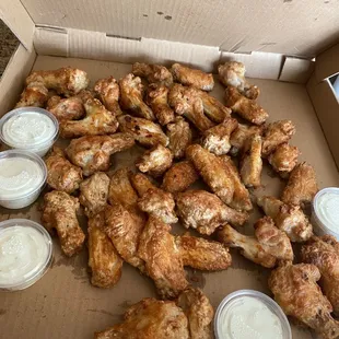 Naked chicken wings