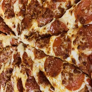 Pepperoni pizza from pizza express redwood rd location