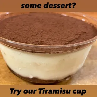 Tiramisu cup