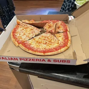 When the pizzas show up looking like this.....