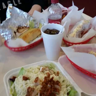 burritos and wraps, food