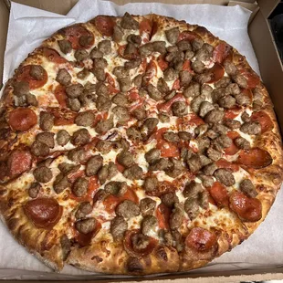 Large Pepperoni &amp; Sausage