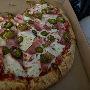 Canadian Bacon Pizza