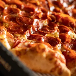 pepperoni and cheese pizza