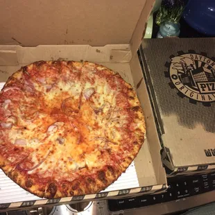 pizza, food