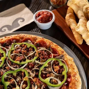 food, pizza