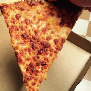 Here is the pizza quality.