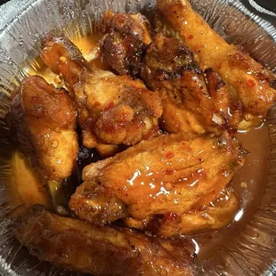 Asian chile Traditional Wings