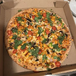 Chicken Tikka Pizza