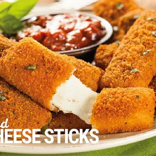 These fried cheese sticks are so delicious