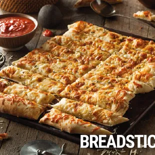 Our breadsticks are amazing, you have to try them