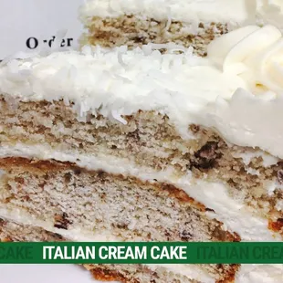 Enjoy an amazing Italian cream cake just for $4.49