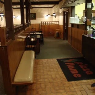 Left side view from the front entry.