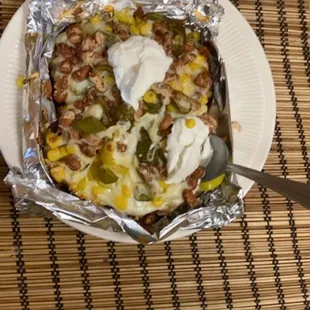 Vegetable Stuffed Potato
