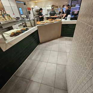 the interior of a restaurant