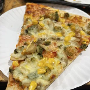Vegetarian Slice Pizza
