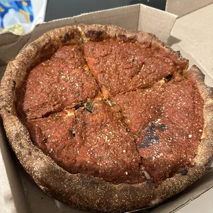 Chicago Style stuffed Pizza