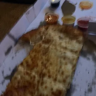 Cheese Cheesy Pizza Bread or Hand-Tossed Cheese Pizza