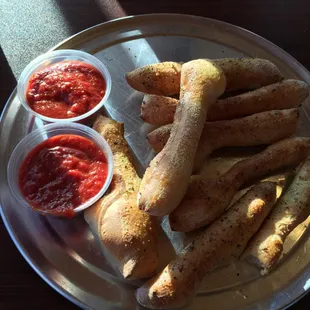 Not your average breadsticks.