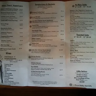 Menu page 2