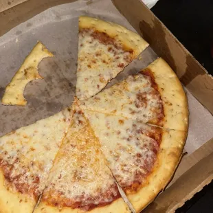 medium cheese pizza