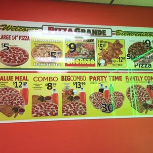The menu says it all this place is banging ! THe prices and the taste of off the hook and it&apos;s now our favorite spot !