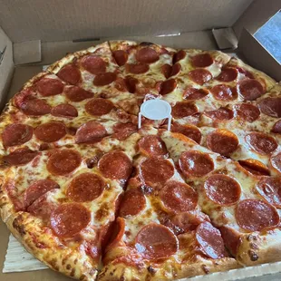 Pepperoni Pizza Xtra Sauce