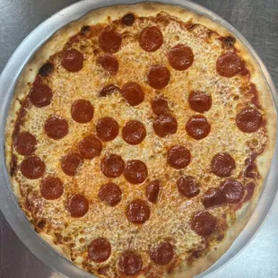 Large pepperoni!