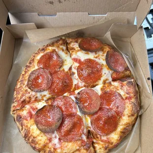 pizza, food