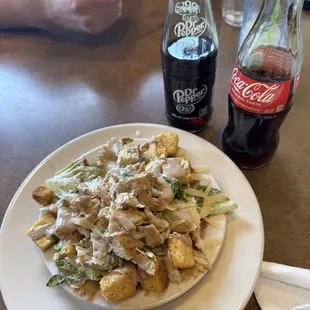 Chicken bow tie Ceasar salad!