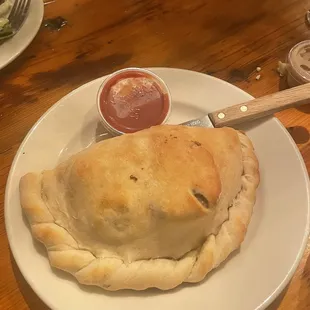 Kiddie size calzone